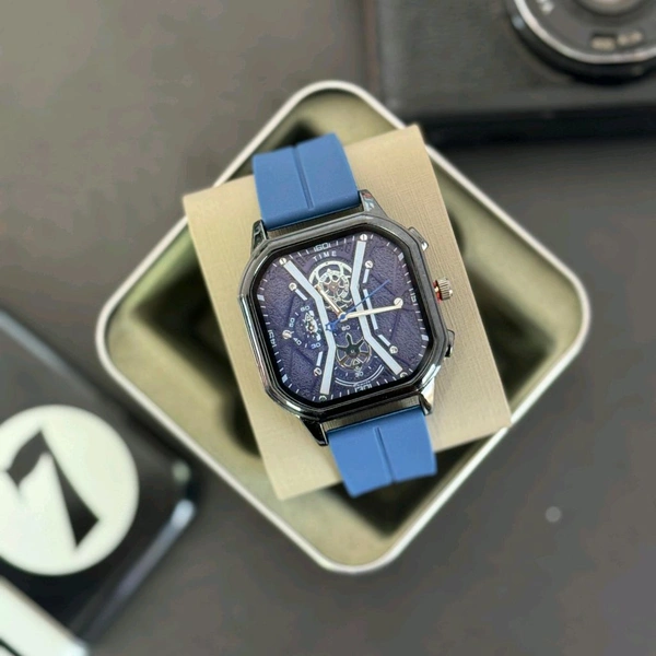 Time Analog Quartz Movement Collection Collection With High Quality Strap Best finishing Body & Case - SRT4