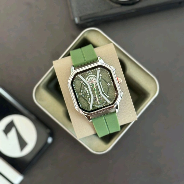 Time Analog Quartz Movement Collection Collection With High Quality Strap Best finishing Body & Case - SRT1