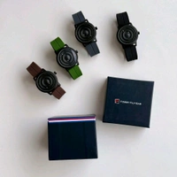 Most Demanded Magnetic Analog Quartz Movement Watch With High Quality Strap Best finishing Body & Case - Black