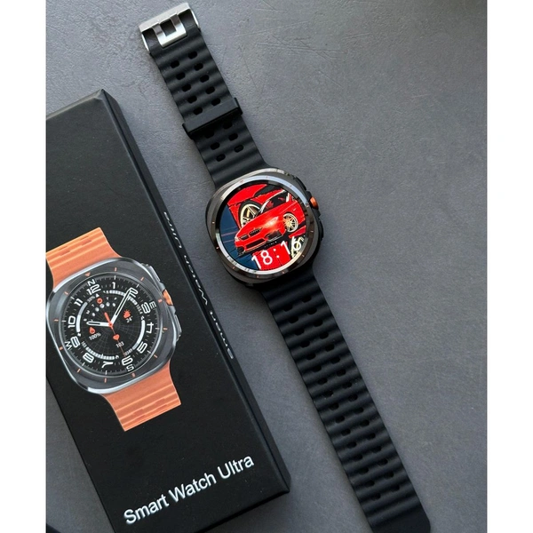 New Wireless Smart Watch 7 Ultra, Magnetic Charging, Weather Forecast, Remote Photography And Other Functions Of The Full Touch Smart Watch, Suitable For Iphone And Android Phones - Black
