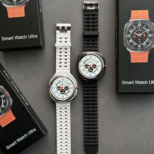 New Wireless Smart Watch 7 Ultra, Magnetic Charging, Weather Forecast, Remote Photography And Other Functions Of The Full Touch Smart Watch, Suitable For Iphone And Android Phones - Black