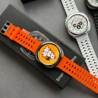 New Wireless Smart Watch 7 Ultra, Magnetic Charging, Weather Forecast, Remote Photography And Other Functions Of The Full Touch Smart Watch, Suitable For Iphone And Android Phones - Orange