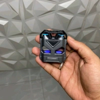 Z37 Metal Body Wireless Earbud Headphones, TWS BT 5.3, Touch Control, Hands-Free, Low Latency, Auto Pairing, Non-Waterproof, Condenser Mic, Rgb Light, for Sports & Gaming, Type-C Charging - Compatible with Android And iOS - Black