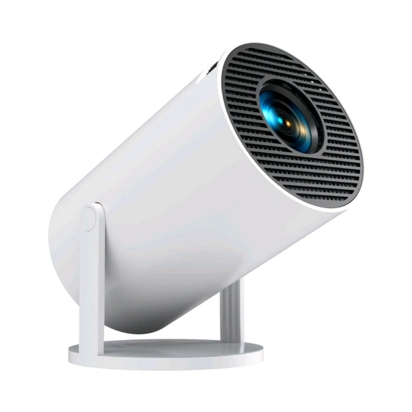 HY300 1GB/8GB, HD Android 11 Projector WiFi 6/BT 5.0 180° Rotation Auto Keystone (Remote Controller) Portable Projector (White) - 1 Month Cybzone Warranty, Prepaid orders only accepted!