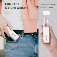 7 in 1 Electronic Cleaner kit, Cleaning Kit for Monitor Keyboard Keyboard Airpods Airpods MacBook iPad iPhone iPod, Screen Dust Brush Including Soft Sweep, Swipe, Airpod Cleaner Pen, Key Puller and Spray Bottle