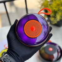 CLIP 3 RGB Portable Wireless Speaker, Wireless Speaker with LED Lights - Clear Sound, TF-Card Inputs, Fast Pairing, Lightweight Design for Outdoor Use - Ideal Gift - Orange