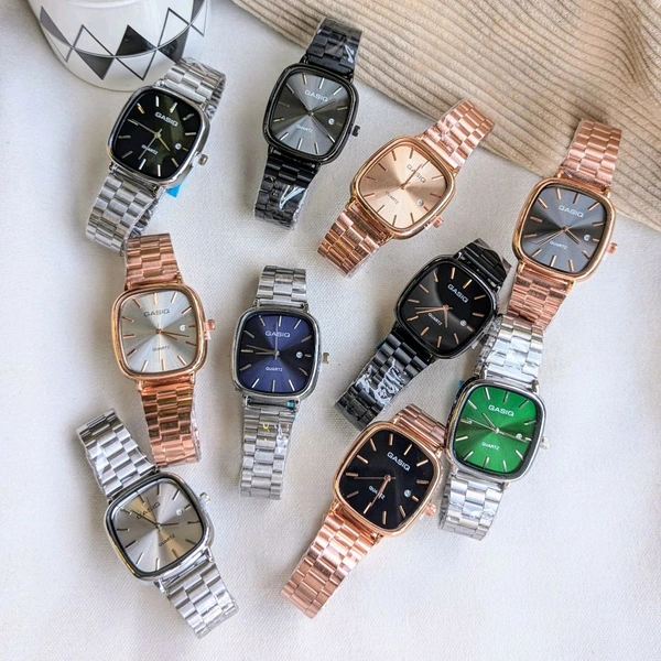 Most Demanded Gasiq Quartz Movement Watch With High Quality Strap Best finishing Body & Case - SRG1