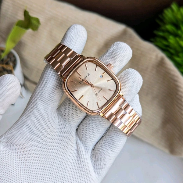 Most Demanded Gasiq Quartz Movement Watch With High Quality Strap Best finishing Body & Case - SRG9