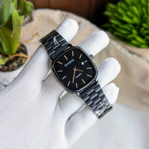 Most Demanded Gasiq Quartz Movement Watch With High Quality Strap Best finishing Body & Case - SRG11