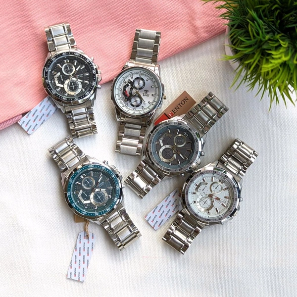 Fenton Analog Quartz Movement Watch With High Quality Strap Best finishing Body & Case - SRF1