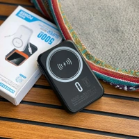 Universal 5000mAh Magnetic Wireless Power Bank – Ultra Portable & Fast Charging - 1 Month Cybzone Warranty