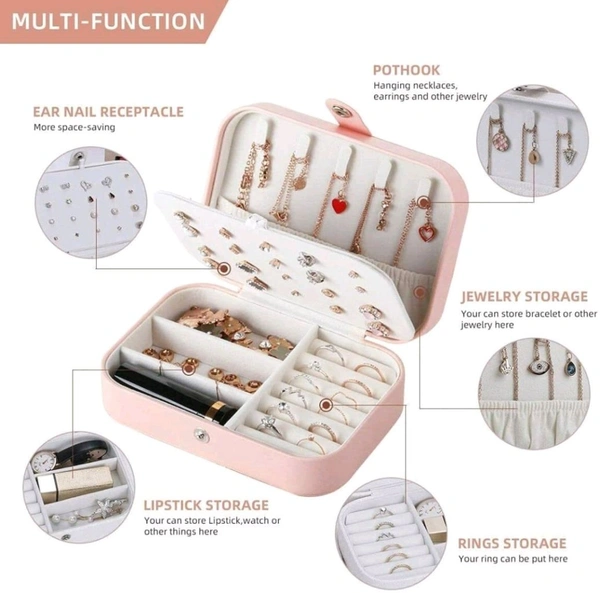 PU Big Jewellery Box Jewelry Organiser