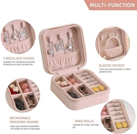 PU Mini Jewellery Box Jewelry Organiser