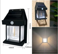 New Exterior Wall Lights Wireless ireless Motion Sensor Lanterns with 3 Lighting Modes