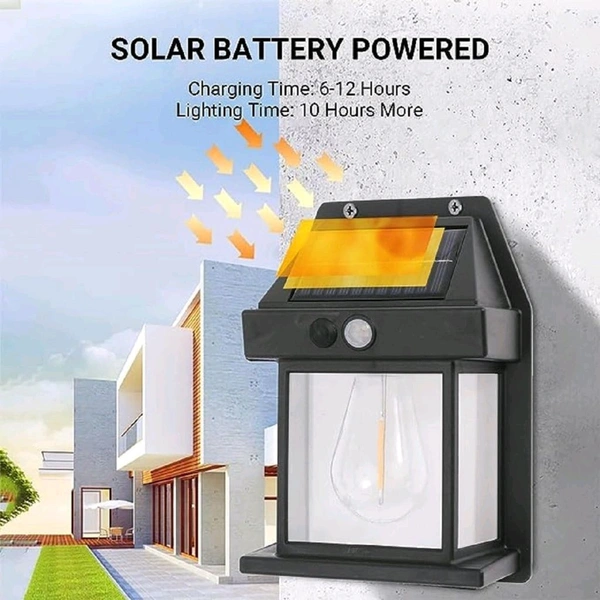 New Exterior Wall Lights Wireless ireless Motion Sensor Lanterns with 3 Lighting Modes