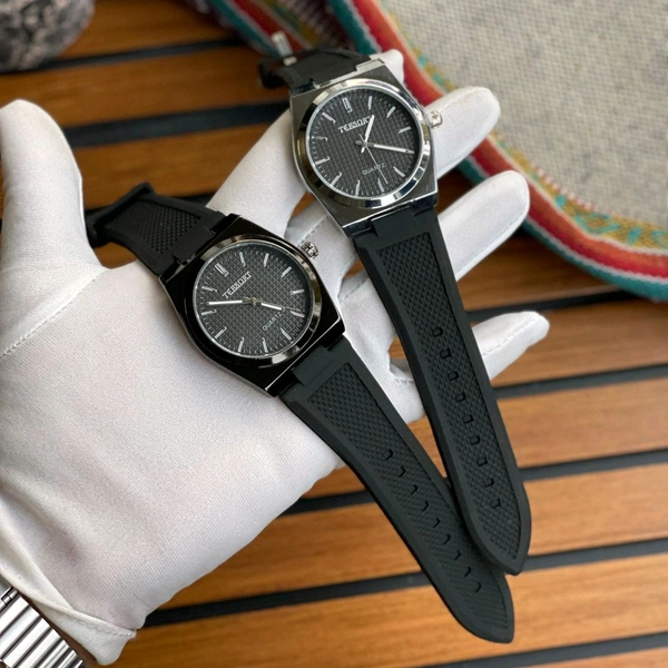 Buy 1 Get 1 Combo Offer | Teesort Analog Unique Quartz Movement Collection With High Quality Strap Best finishing Body & Case - SRF2