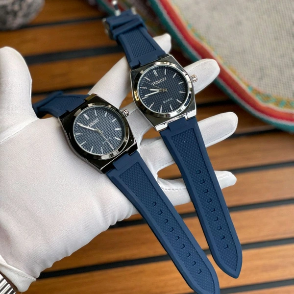 Buy 1 Get 1 Combo Offer | Teesort Analog Unique Quartz Movement Collection With High Quality Strap Best finishing Body & Case - SRF4