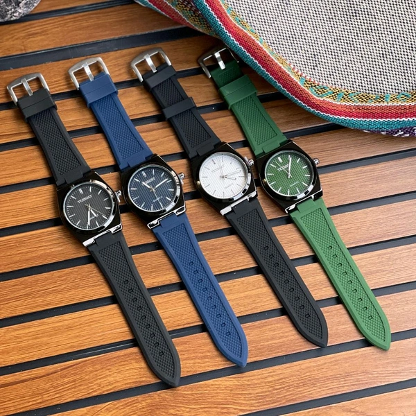 Teesort Analog Unique Quartz Movement Collection With High Quality Strap Best finishing Body & Case (Pack Of 1) - Full Black