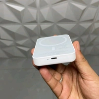 Magnetic Wireless Charger, 5000mAh Fast Charging Power Bank, Charging Animation, It Is Compatible With IPhone 16, 15, 14, 13, 12 Series Smartphones And Android Phones - 1 Month Cybzone Warranty