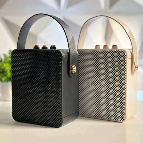 Authentic Stockwell II Portable Bluetooth Speaker – Mini Wireless Speaker for iOS, Android & PC with Extended Playback Time, Dolby™️ Sound, Deep Bass & Crisp Highs - Black
