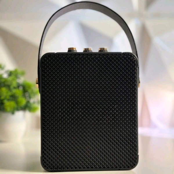 Authentic Stockwell II Portable Bluetooth Speaker – Mini Wireless Speaker for iOS, Android & PC with Extended Playback Time, Dolby™️ Sound, Deep Bass & Crisp Highs - Black