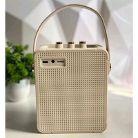 Authentic Stockwell II Portable Bluetooth Speaker – Mini Wireless Speaker for iOS, Android & PC with Extended Playback Time, Dolby™️ Sound, Deep Bass & Crisp Highs - Off-White