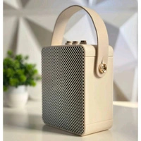 Authentic Stockwell II Portable Bluetooth Speaker – Mini Wireless Speaker for iOS, Android & PC with Extended Playback Time, Dolby™️ Sound, Deep Bass & Crisp Highs - Off-White