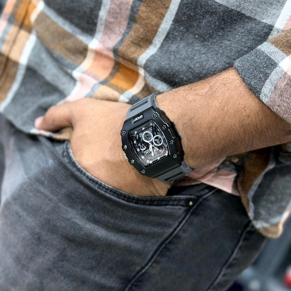 Buy 1 Get 1 Combo Offer | Analog Unique Quartz Movement Collection With High Quality Strap Best finishing Body & Case (Pack Of 2) - Abc 2