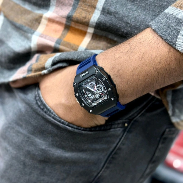 Buy 1 Get 1 Combo Offer | Analog Unique Quartz Movement Collection With High Quality Strap Best finishing Body & Case (Pack Of 2) - Abc4