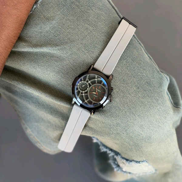 New Curren Analog Quartz Movement Watch With High Quality Strap Best finishing Body & Case - SRC1