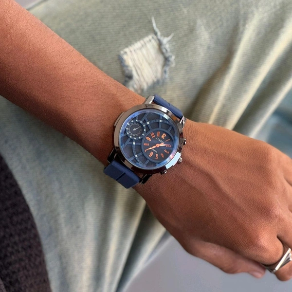New Curren Analog Quartz Movement Watch With High Quality Strap Best finishing Body & Case - SRC3
