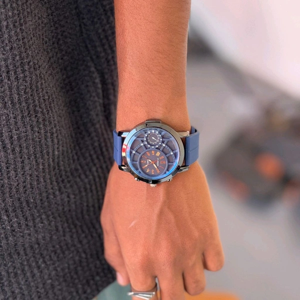 New Curren Analog Quartz Movement Watch With High Quality Strap Best finishing Body & Case - SRC3