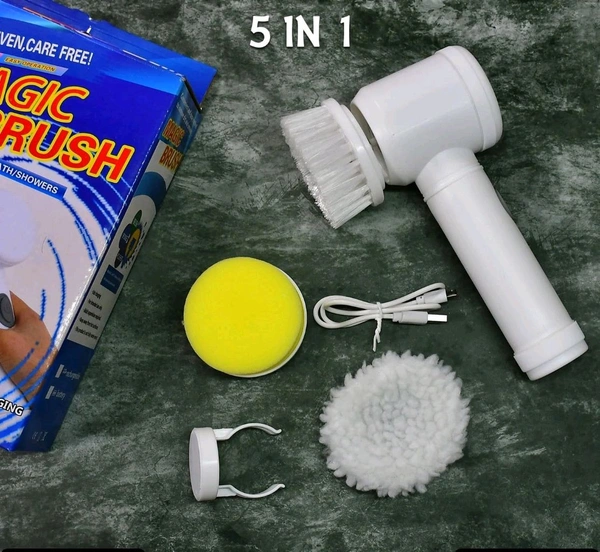 5 in 1 Home Kitchen Electric Cleaning Brush, Electric Spin Scrubber
