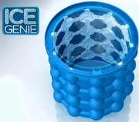 Silicone Ice Cube Maker Bucket Revolutionary Space Saving Ice-Ball Makers For Home, Party and Picnic.
