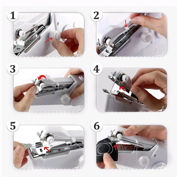 Handheld Portable Mini Electric Cordless Sewing Machine for Beginners