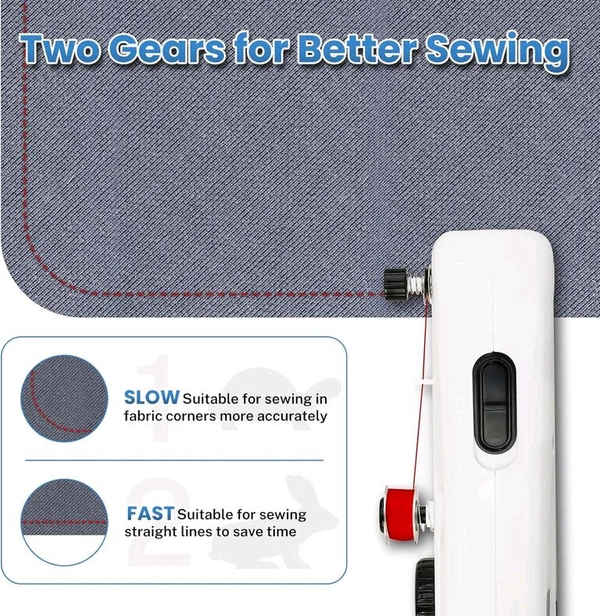 Handheld Portable Mini Electric Cordless Sewing Machine for Beginners