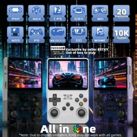 New R36S Retro Handheld Video Game Console 3.5 inch Retro Handheld Video Games Consoles Built-in Rechargeable Battery Portable Style Preinstalled Hand Held Game Consoles (Multicolour) - Prepaid Orders Only Accepted