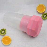 Portable Multifunctional Electric Juicer Cup, USB Juice Maker 6 blade Blender Grinder Mixer, USB Rechargeable Mini Juicer Cup - (350 ML)