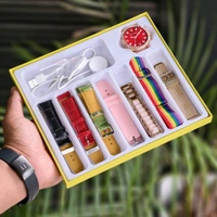 First Time In Ever 7 In 1 Gen 9 Edition Smartwatch With 7 Awesome Quality Straps, Bluetooth Calling, Customized Watch Face 
