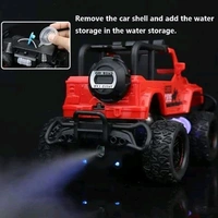 Mist Spray Race Car Toy Off Road Speed Car With Smoke (Water Sprayer Mist With Light) High Strength Climbing Power & Smoke Effect (Color May Vary / Battery Not Included), Kids