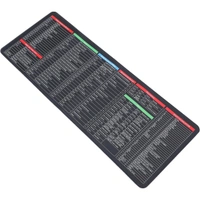 Mat of Shortcut Keyboard Mouse Pad Mat Mouse Pads for Desk Quick Key Super Large Anti-slip Keyboard Pad Desk Accessories Desktop Mouse Pad Office Oversized Big Mouse Pad Rubber