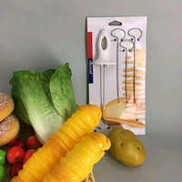 1 Set Potato Spiral Cutter, Potato Twister Tornado Potato Spiral Cutter Slicer Chips Kitchen Cooking Maker Tower Chips Making Twist Shredder, Home Kitchen Helper (4 Spits)