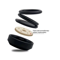 Solar Car Aroma Diffuser 360° Rotating Design, Air Freshener for Car, Home, Office

