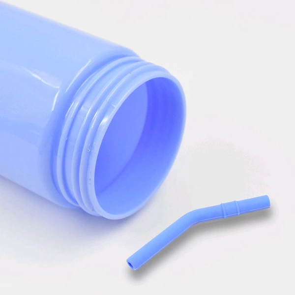 Plastic Water Bottle 3 Different Size Bottle & 1 pc Tumbler With Straw High Quality Water Bottle Plastic Water Bottle BPA-Free & Leak-Proof Cute Design for Kids' School, For Fridge, Office, Sports, School, Gym, Yoga (4 Pc Set)