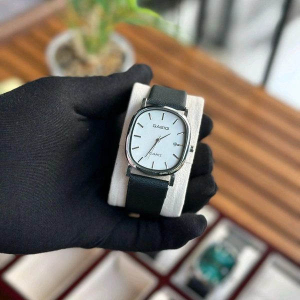 Most Demanded Gasiq Quartz Movement Watch With High Quality Strap Best finishing Body & Case - SRG2