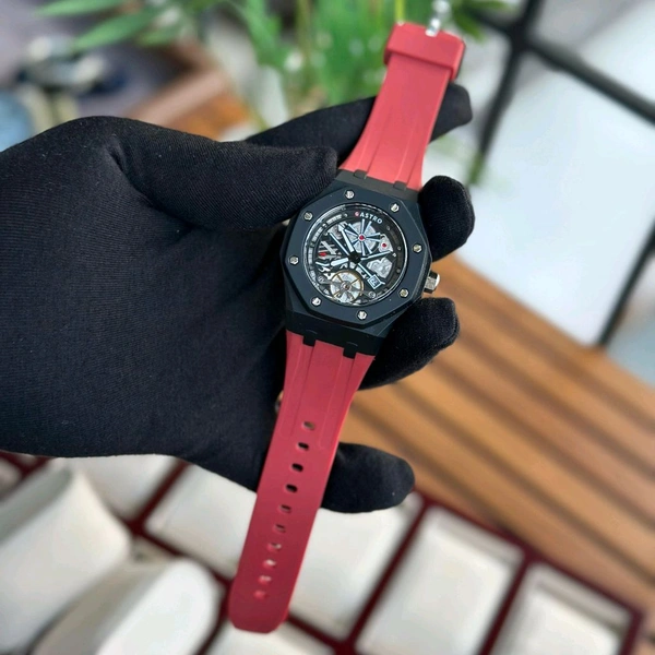 Most Demanded Gastro Quartz Movement Watch With High Quality Strap Best finishing Body & Case - SRG1