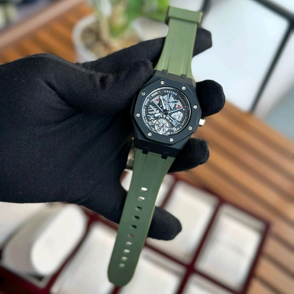 Most Demanded Gastro Quartz Movement Watch With High Quality Strap Best finishing Body & Case - SRG2