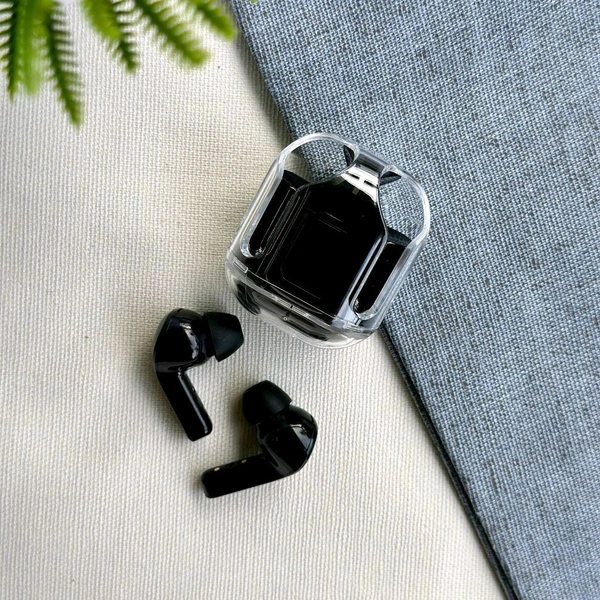 Wireless Bluetooth Earbuds, Stereo in-Ear Headset Earphone, Bluetooth Headphones With Automatic Pair - Black