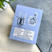 Wireless Bluetooth Earbuds, Stereo in-Ear Headset Earphone, Bluetooth Headphones With Automatic Pair - Blue