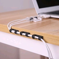Plastic Clips Stronger Adhesive Tape | Cable Manager | Wire Manager | Wire Clamp | Wire Clips for Cable| Cable Organizer Cord Holder | Cord Clips for Car, Office and Home - Pack Of 20